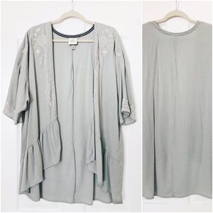 KNOX ROSE Mint Kimono